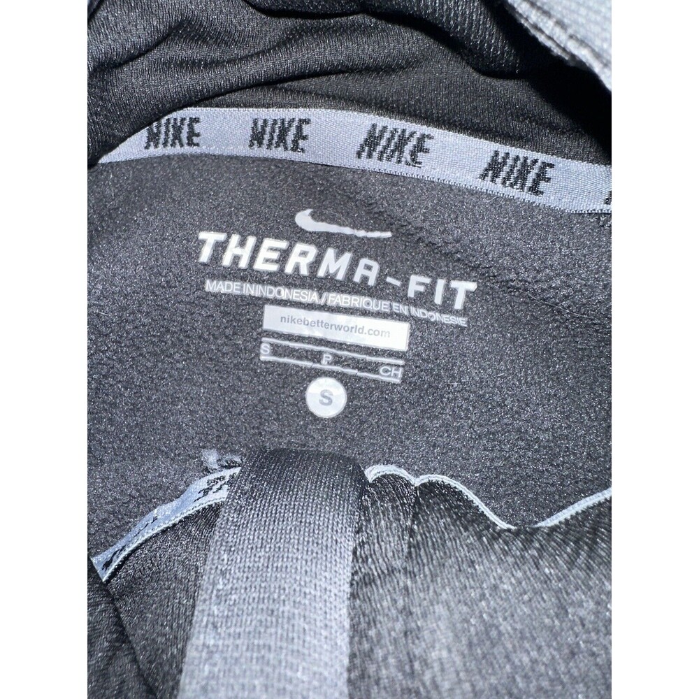 Nike Therma Fit Mens Size Small Cabrini Cavaliers Full Zip Hoodie Black - Picture 6 of 9